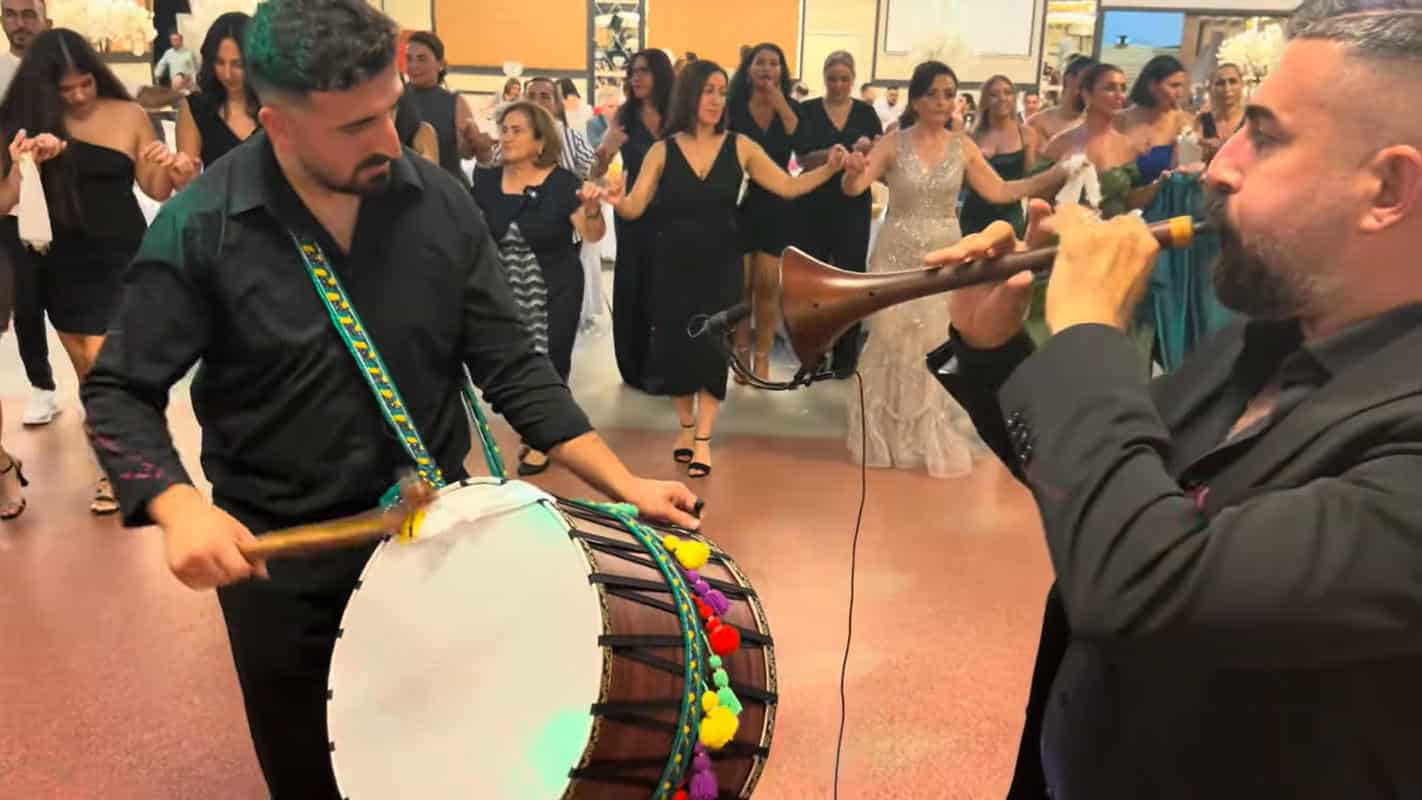 Davulcu zurna ekibi